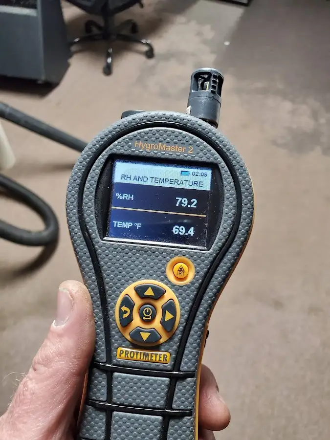 Moisture meter humidity assessment for Fire & Smoke Damage Restoration in West Boylston